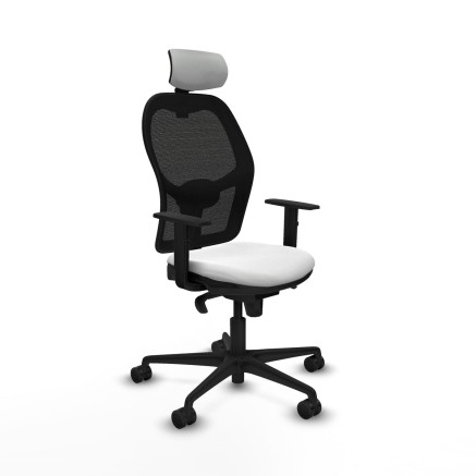 Office Chair with Headrest Piqueras y Crespo 1D036N2 White