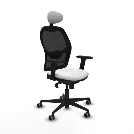 Bürostuhl mit Kopfstütze Piqueras y Crespo 2D036G1 Weiß