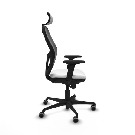 Chaise de Bureau avec Appui-tête Piqueras y Crespo 2D036G2 Blanc