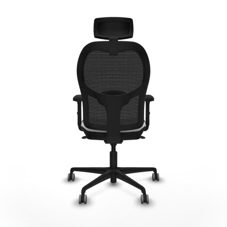 Chaise de Bureau avec Appui-tête Piqueras y Crespo 2D036G2 Blanc