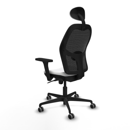 Office Chair with Headrest Piqueras y Crespo 3D036G1 White