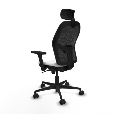 Office Chair with Headrest Piqueras y Crespo 3D036N2 White