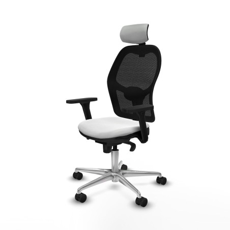 Sedia Ufficio con Poggiatesta Jorquera Piqueras y Crespo 3D086N2 Bianc