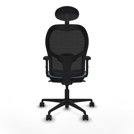 Office Chair with Headrest Jorquera Piqueras y Crespo 2D036N1 Sky blue