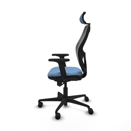Sedia Ufficio con Poggiatesta Jorquera Piqueras y Crespo 2D036N2 Blu c