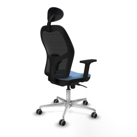 Office Chair with Headrest Jorquera Piqueras y Crespo 2D086G1 Sky blue