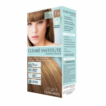 Permanente kleurcrème Clearé Institute Colour Clinuance Nº 7.0-rubi