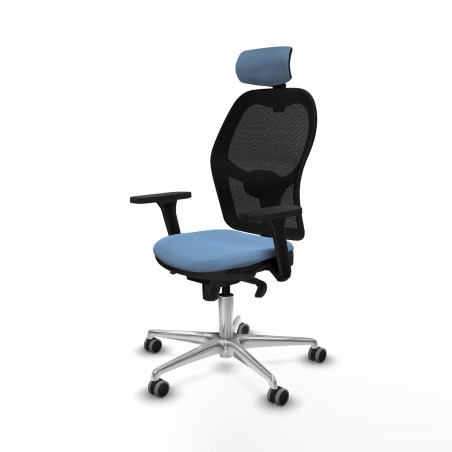 Office Chair with Headrest Jorquera Piqueras y Crespo 3D086G2 Sky blue
