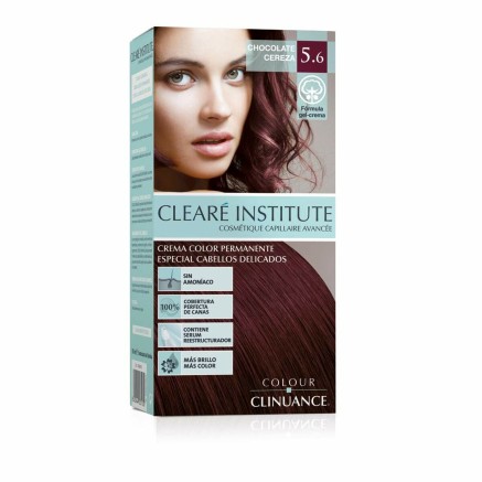 Tintura Permanente in Crema Clearé Institute Colour Clinuance Nº 5.6