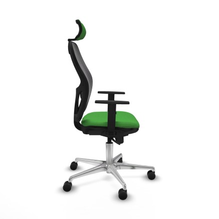 Sedia Ufficio con Poggiatesta Jorquera Piqueras y Crespo 1D086N2 Verde 2