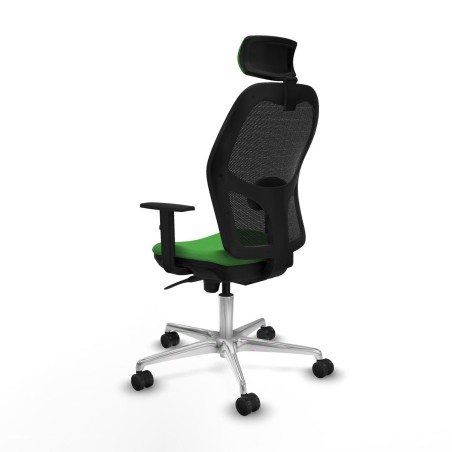 Office Chair with Headrest Jorquera Piqueras y Crespo 1D086N2 Green