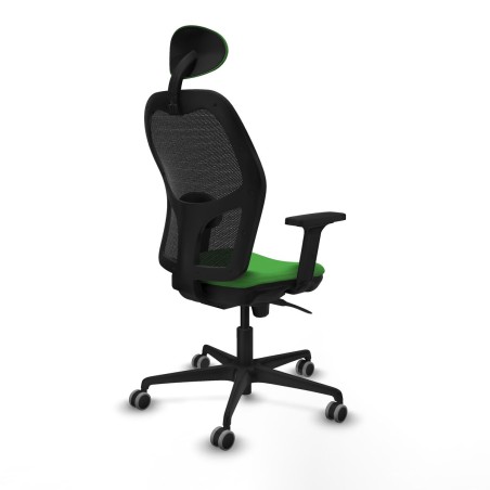 Sedia Ufficio con Poggiatesta Jorquera Piqueras y Crespo 2D036G1 Verde
