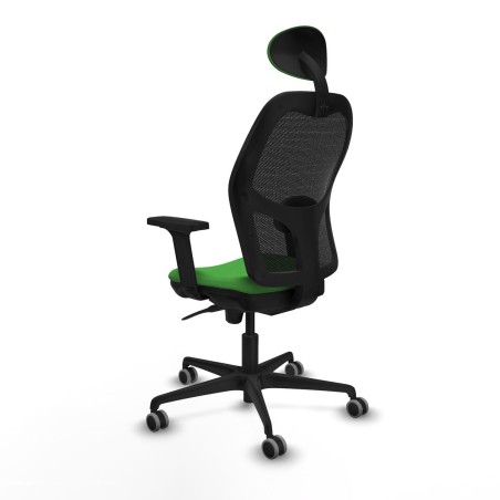Sedia Ufficio con Poggiatesta Jorquera Piqueras y Crespo 2D036G1 Verde