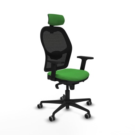 Sedia Ufficio con Poggiatesta Jorquera Piqueras y Crespo 2D036G2 Verde