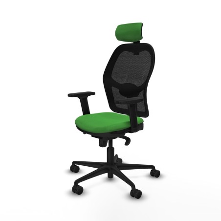 Sedia Ufficio con Poggiatesta Jorquera Piqueras y Crespo 2D036N2 Verde