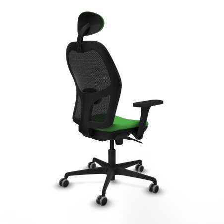 Office Chair with Headrest Jorquera Piqueras y Crespo 3D036G1 Green