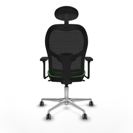 Office Chair with Headrest Jorquera Piqueras y Crespo 3D086G1 Green