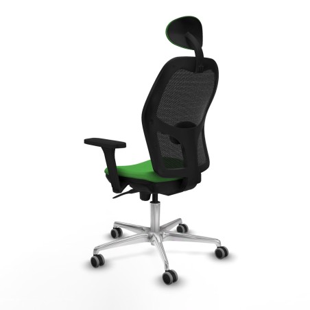 Office Chair with Headrest Jorquera Piqueras y Crespo 3D086G1 Green