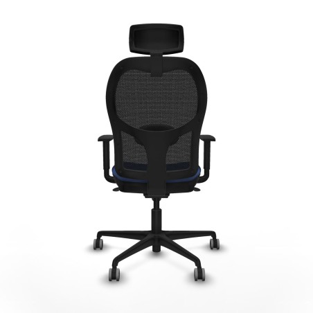 Sedia Ufficio con Poggiatesta Jorquera Piqueras y Crespo 1D036G2 Blu M
