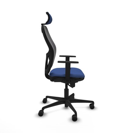 Office Chair Piqueras y Crespo 1D036N2 Navy Blue 2