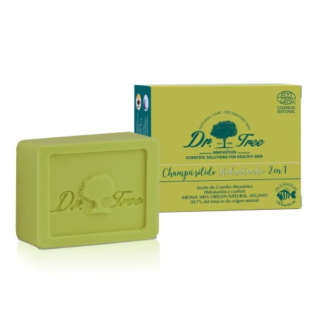 festes Shampoo Dr. Tree  Feuchtigkeitsspendend 75 g