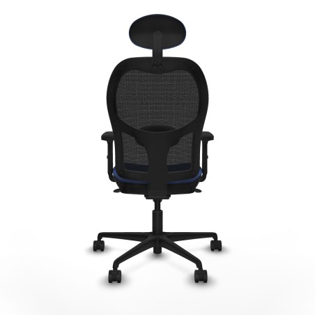 Bürostuhl mit Kopfstütze Jorquera Piqueras y Crespo 2D036N1 Marinebl