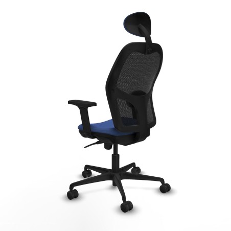 Bürostuhl mit Kopfstütze Jorquera Piqueras y Crespo 2D036N1 Marinebl
