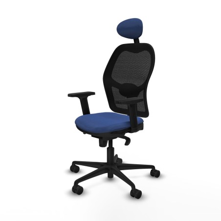 Bürostuhl mit Kopfstütze Jorquera Piqueras y Crespo 2D036N1 Marinebl