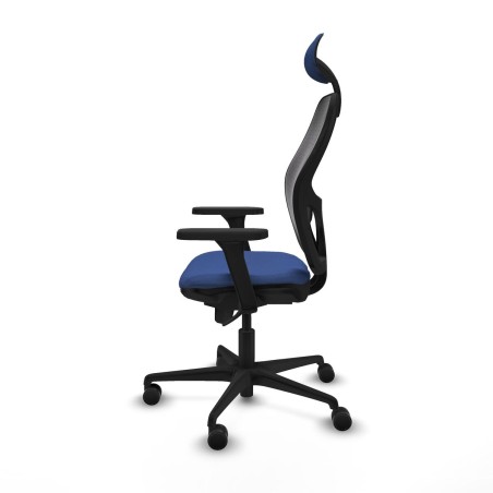 Sedia Ufficio con Poggiatesta Jorquera Piqueras y Crespo 3D036N1 Blu M