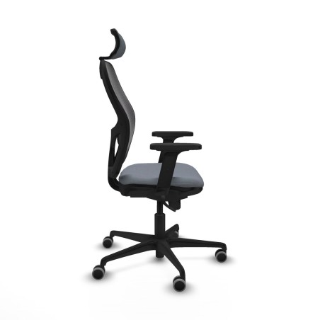 Office Chair with Headrest Jorquera Piqueras y Crespo 2D036G2 Grey