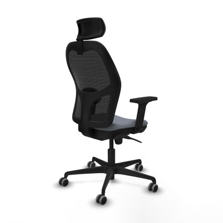 Office Chair with Headrest Jorquera Piqueras y Crespo 2D036G2 Grey