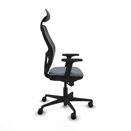 Office Chair with Headrest Jorquera Piqueras y Crespo 2D036N1 Grey 2