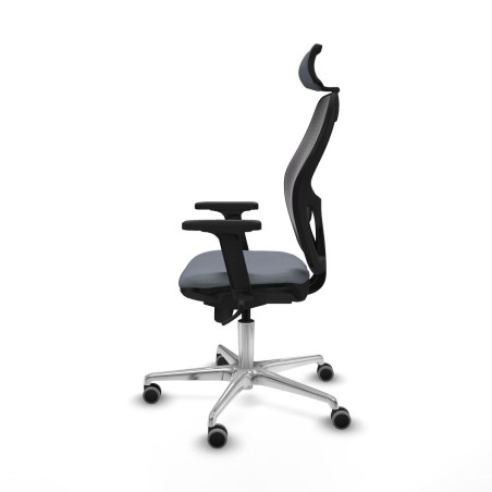 Sedia Ufficio con Poggiatesta Jorquera Piqueras y Crespo 2D086G2 Grigi