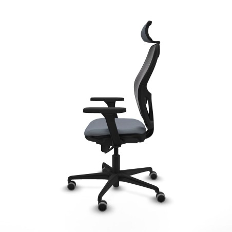 Sedia Ufficio con Poggiatesta Jorquera Piqueras y Crespo 3D036G2 Grigi