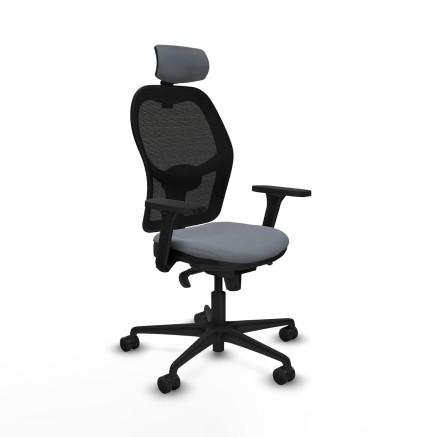 Bürostuhl mit Kopfstütze Jorquera Piqueras y Crespo 3D036N2 Grau