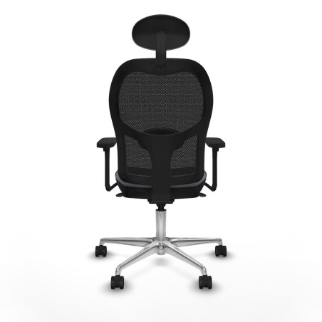 Bürostuhl mit Kopfstütze Jorquera Piqueras y Crespo 3D086N1 Grau