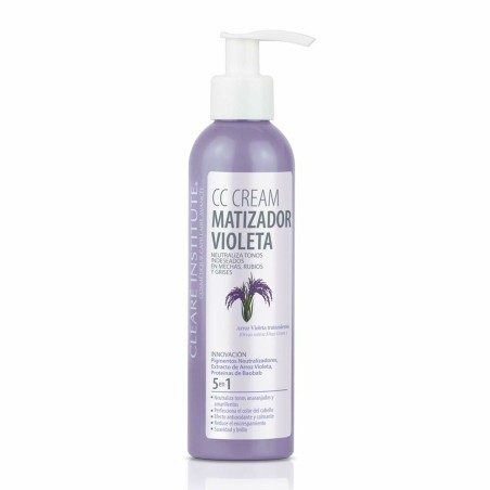 Farbabstufung Clearé Institute Matizador Cc Blondes Haar CC Haarcreme