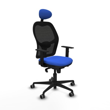 Bürostuhl mit Kopfstütze Jorquera Piqueras y Crespo 1D036G1 Blau