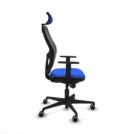 Office Chair with Headrest Jorquera Piqueras y Crespo 1D036G2 Blue 2