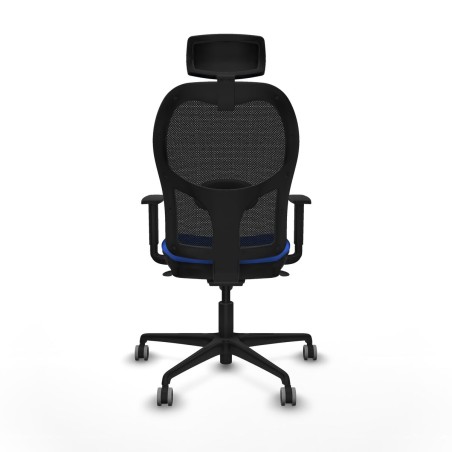 Office Chair with Headrest Jorquera Piqueras y Crespo 1D036G2 Blue