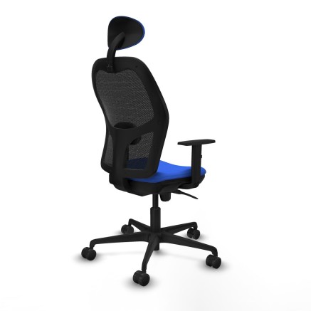 Bürostuhl mit Kopfstütze Jorquera Piqueras y Crespo 1D036N1 Blau 2