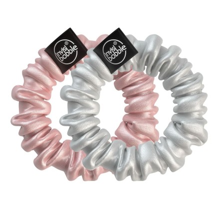 Rubber Hair Bands Invisibobble Invisibobble Sprunchie Slim bella chrom 2