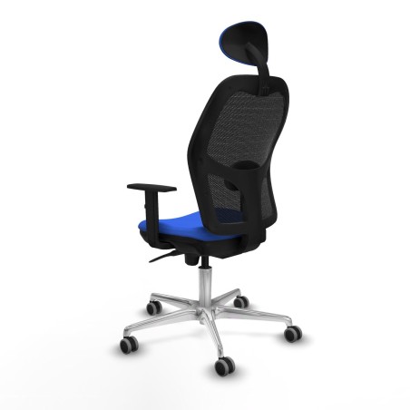 Office Chair with Headrest Jorquera Piqueras y Crespo 1D086G1 Blue