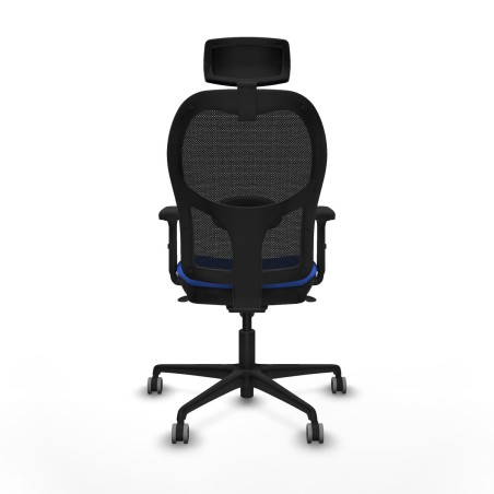 Sedia Ufficio con Poggiatesta Jorquera Piqueras y Crespo 2D036G2 Azzur