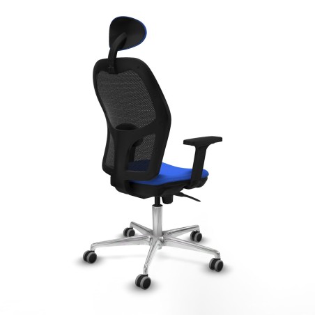 Bürostuhl mit Kopfstütze Jorquera Piqueras y Crespo 2D086G1 Blau