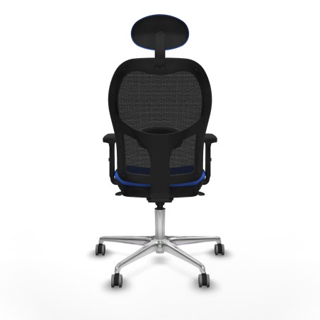 Bürostuhl mit Kopfstütze Jorquera Piqueras y Crespo 2D086G1 Blau