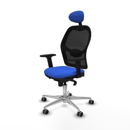 Bürostuhl mit Kopfstütze Jorquera Piqueras y Crespo 2D086G1 Blau