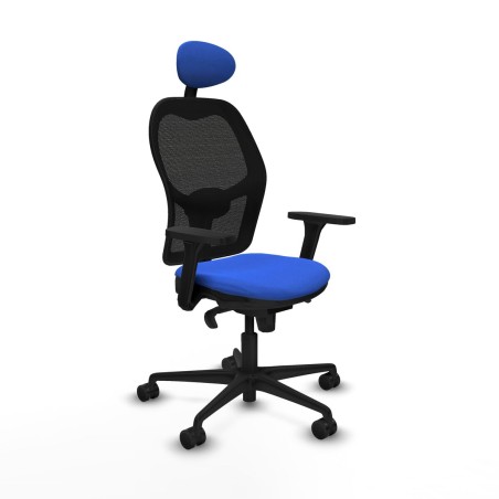 Bürostuhl mit Kopfstütze Jorquera Piqueras y Crespo 3D036N1 Blau