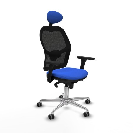 Bürostuhl mit Kopfstütze Jorquera Piqueras y Crespo 3D086G1 Blau