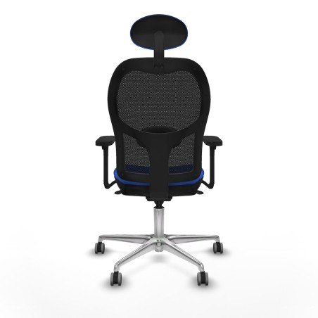 Bürostuhl mit Kopfstütze Jorquera Piqueras y Crespo 3D086G1 Blau
